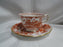 Royal Crown Derby Red Aves, Birds: Footed Cup & Saucer Set (s), 2 3/8"
