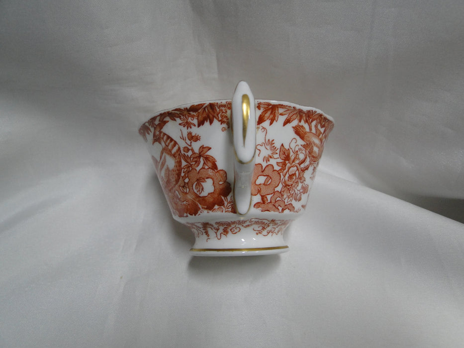 Royal Crown Derby Red Aves, Birds: Footed Cup & Saucer Set (s), 2 3/8"