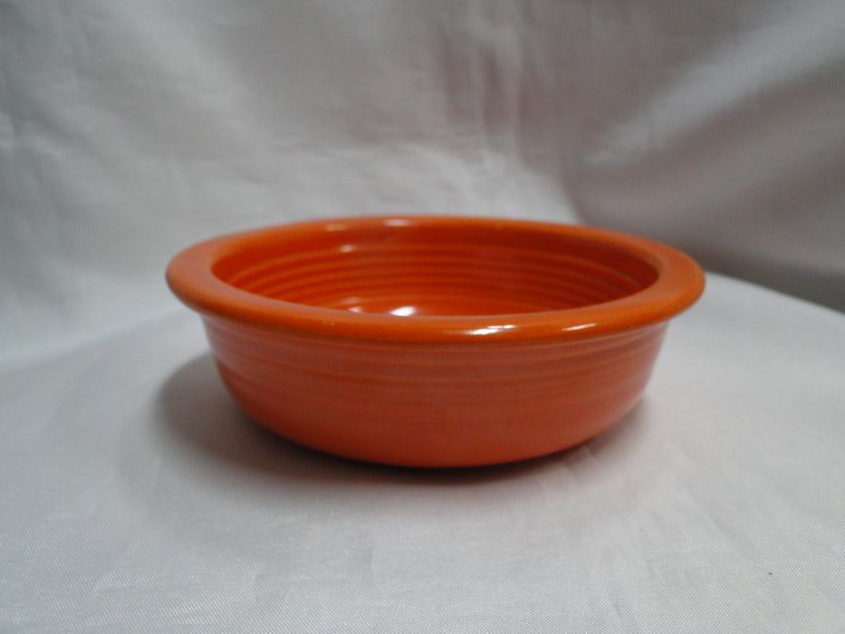 Homer Laughlin Fiesta (Old): Red Fruit Bowl, 5 1/2" x 1 5/8" Tall, Spots