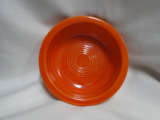 Homer Laughlin Fiesta (Old): Red Fruit Bowl, 5 1/2" x 1 5/8" Tall, Spots