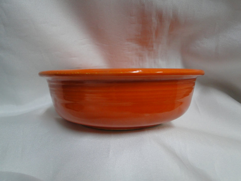 Homer Laughlin Fiesta (Old): Red Fruit Bowl, 5 1/2" x 1 5/8" Tall, Spots
