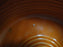 Homer Laughlin Fiesta (Old): Red Fruit Bowl, 5 1/2" x 1 5/8" Tall, Spots