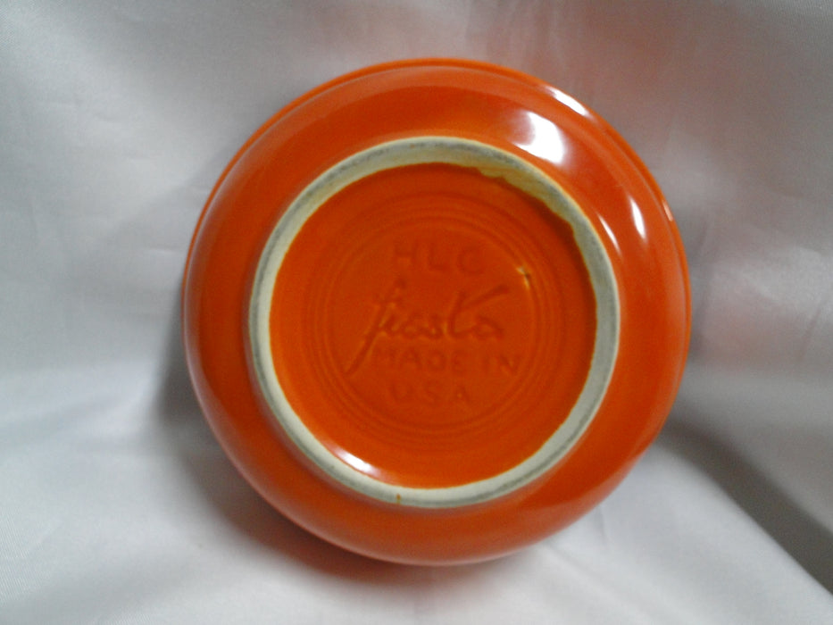 Homer Laughlin Fiesta (Old): Red Fruit Bowl, 5 1/2" x 1 5/8" Tall, Spots