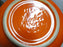 Homer Laughlin Fiesta (Old): Red Fruit Bowl, 5 1/2" x 1 5/8" Tall, Spots