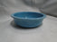 Homer Laughlin Fiesta (Old): Turquoise Fruit Bowl, 5 1/2" x 1 5/8" Tall