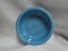 Homer Laughlin Fiesta (Old): Turquoise Fruit Bowl, 5 1/2" x 1 5/8" Tall