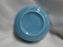 Homer Laughlin Fiesta (Old): Turquoise Fruit Bowl, 5 1/2" x 1 5/8" Tall