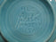 Homer Laughlin Fiesta (Old): Turquoise Fruit Bowl, 5 1/2" x 1 5/8" Tall