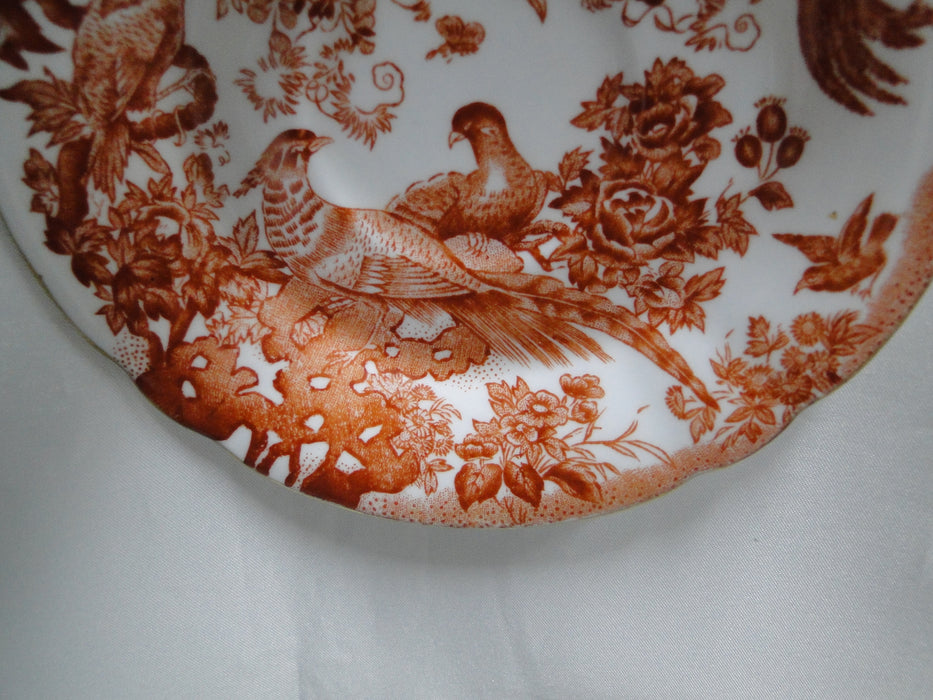 Royal Crown Derby Red Aves, Birds: 5 3/4" Saucer Only for Footed 2 3/8" Cup