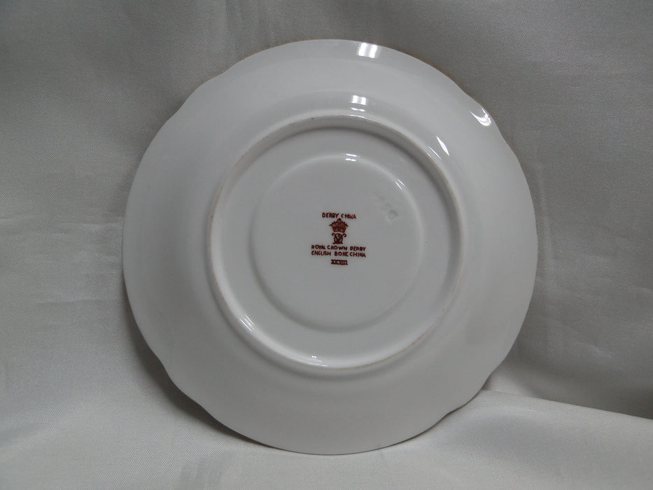 Royal Crown Derby Red Aves, Birds: 5 3/4" Saucer Only for Footed 2 3/8" Cup
