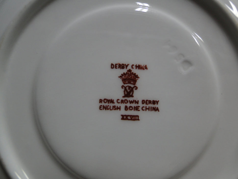 Royal Crown Derby Red Aves, Birds: 5 3/4" Saucer Only for Footed 2 3/8" Cup