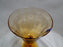 Fostoria Vesper Amber, Etch #275, Stem #5093: Water or Wine, 7 1/4", As Is