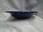 Fiesta: Cobalt Blue Rim Soup Bowl (s), 8 1/2" x 1.5" Tall, No Backstamp, Wear