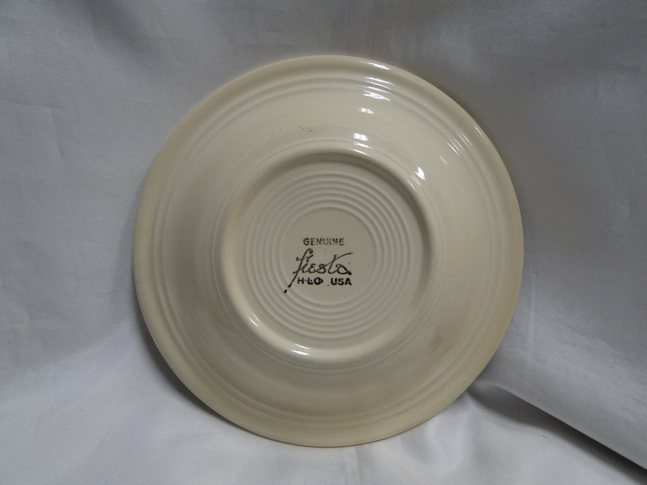 Homer Laughlin Fiesta (Old): Old Ivory Rim Soup Bowl, 8 1/2" x 1.5" Tall