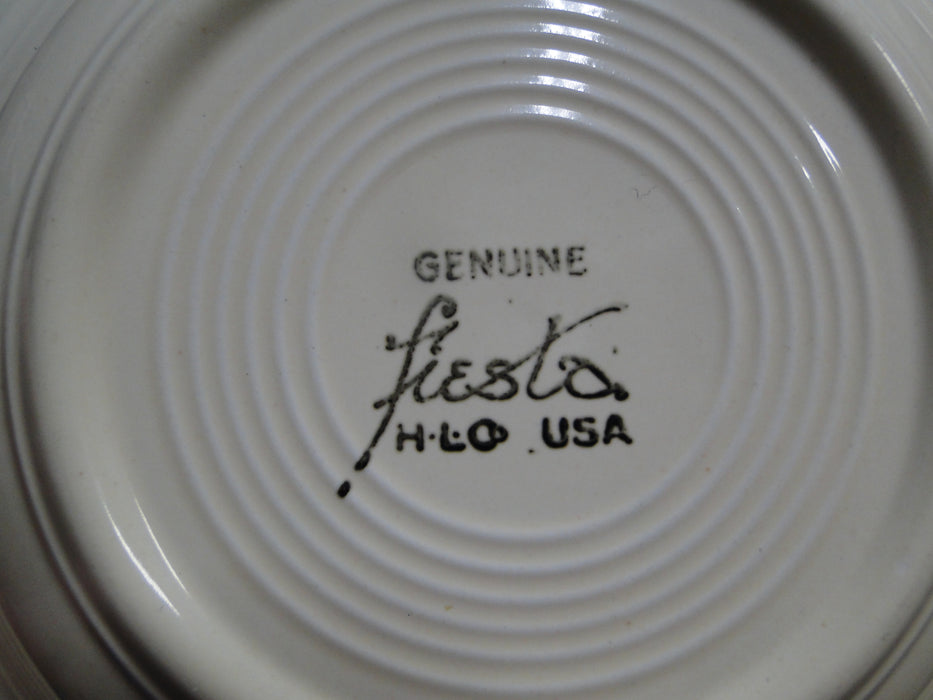Homer Laughlin Fiesta (Old): Old Ivory Rim Soup Bowl, 8 1/2" x 1.5" Tall