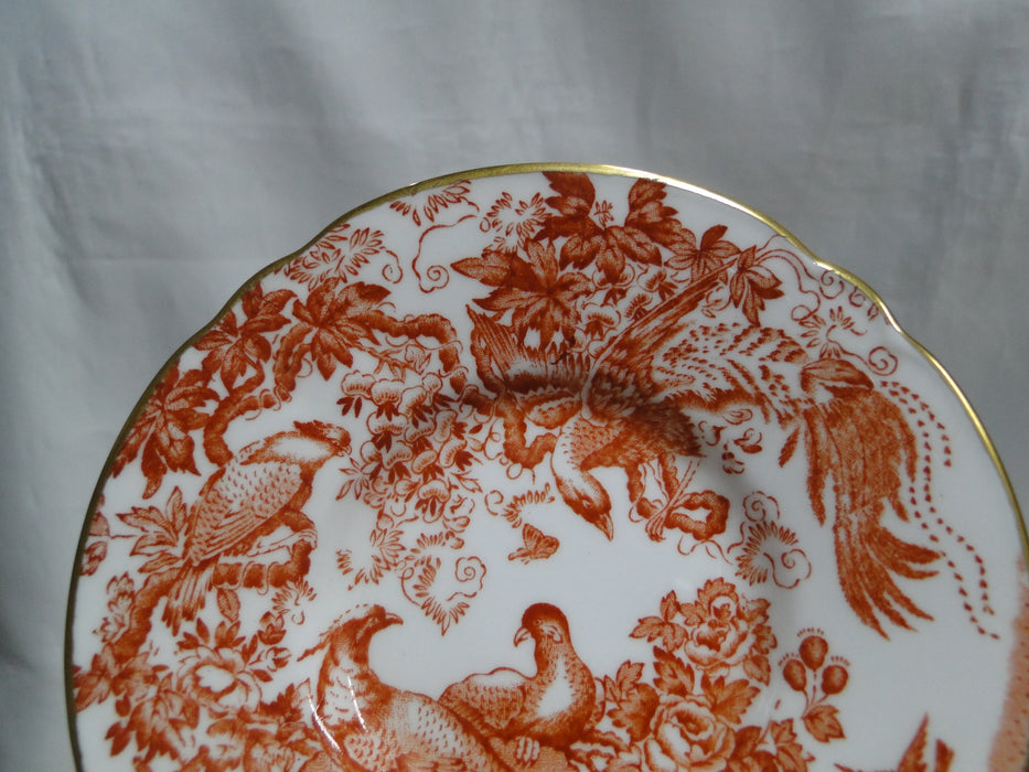 Royal Crown Derby Red Aves, Birds: Flat Demitasse Cup & Saucer Set (s), 2 1/4"