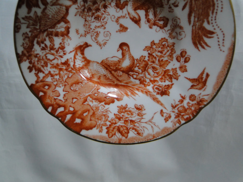 Royal Crown Derby Red Aves, Birds: Flat Demitasse Cup & Saucer Set (s), 2 1/4"