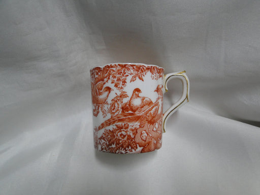 Royal Crown Derby Red Aves, Birds: Flat Demitasse Cup & Saucer Set (s), 2 1/4"
