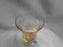 Fostoria Misty Yellow, Stem #6029: Claret Wine, 5 3/4" Tall, As Is