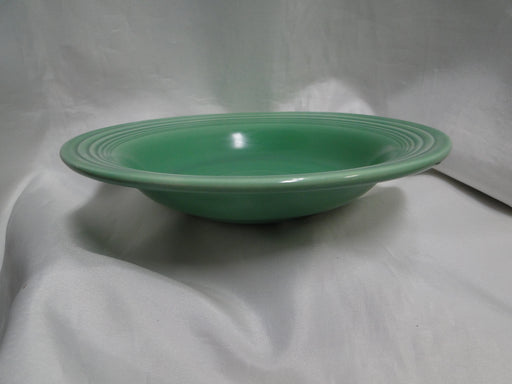 Fiesta: Lt Green Rim Soup Bowl (s), 8 1/2" x 1.5" Tall, No Backstamp