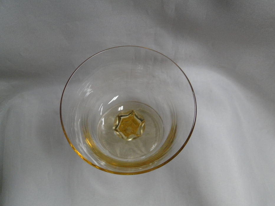 Fostoria Misty Yellow, Stem #6029: Champagne / Sherbet, 4 1/2" Tall