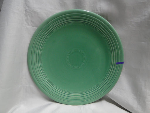 Fiesta: Lt Green Round Platter, 12 1/4", No Backstamp, As Is