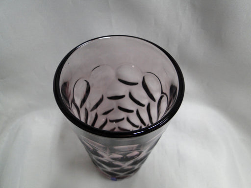 Imperial Provincial Amethyst, Purple Circles: Flat Iced Tea, 5 7/8" Tall, As Is