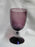 Bryce Aquarius Amethyst, Clear Diamond on Stem: Water or Wine, 5 3/4", As Is