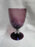 Bryce Aquarius Amethyst, Clear Diamond on Stem: Water or Wine, 5 3/4", As Is