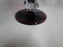 Bryce Aquarius Amethyst, Clear Diamond on Stem: Water or Wine, 5 3/4", As Is