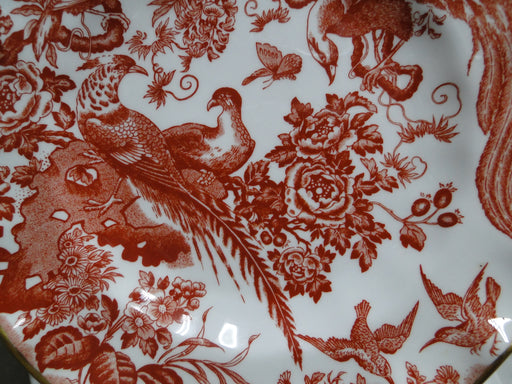 Royal Crown Derby Red Aves, Birds: Sheffield Dessert Plate (s), 8 5/8"