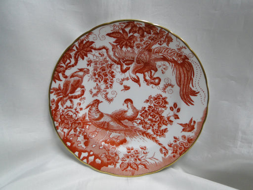 Royal Crown Derby Red Aves, Birds: Salad Plate, 8 1/2"