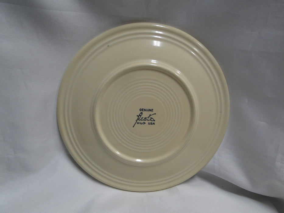 Homer Laughlin Fiesta (Old): Old Ivory Luncheon Plate, 9 1/2"