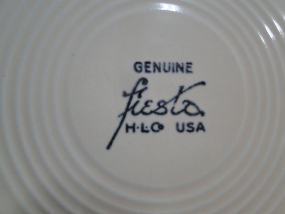 Homer Laughlin Fiesta (Old): Old Ivory Luncheon Plate, 9 1/2"