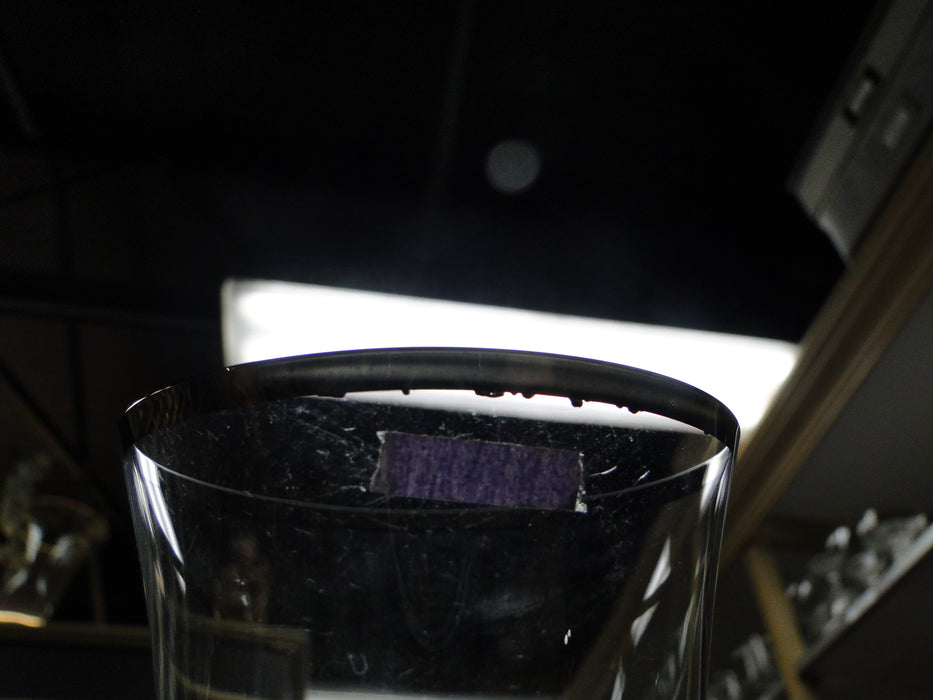 Fostoria Sheffield, Platinum, Stem #6097: Iced Tea, 6 1/2", Smeared Trim