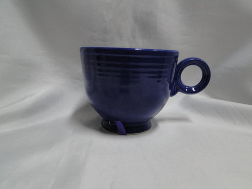 Fiesta: Cobalt Blue Cup & Saucer Set, 2 3/4" Tall, No Backstamp, Wear