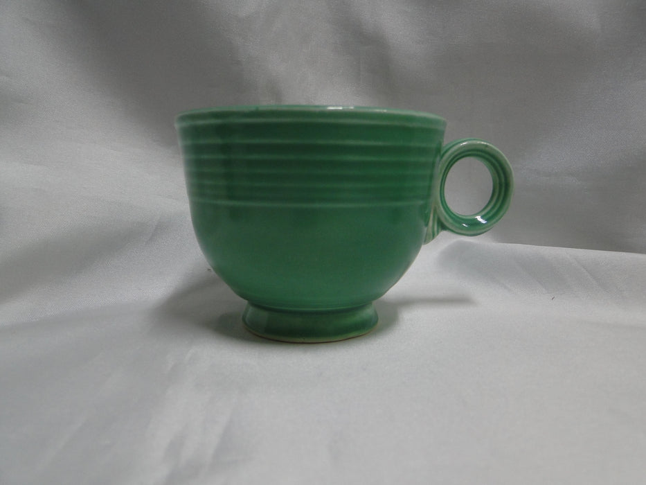 Homer Laughlin Fiesta (Old): Lt Green Cup & Saucer Set, 2 3/4" Tall