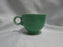 Homer Laughlin Fiesta (Old): Lt Green Cup & Saucer Set, 2 3/4" Tall