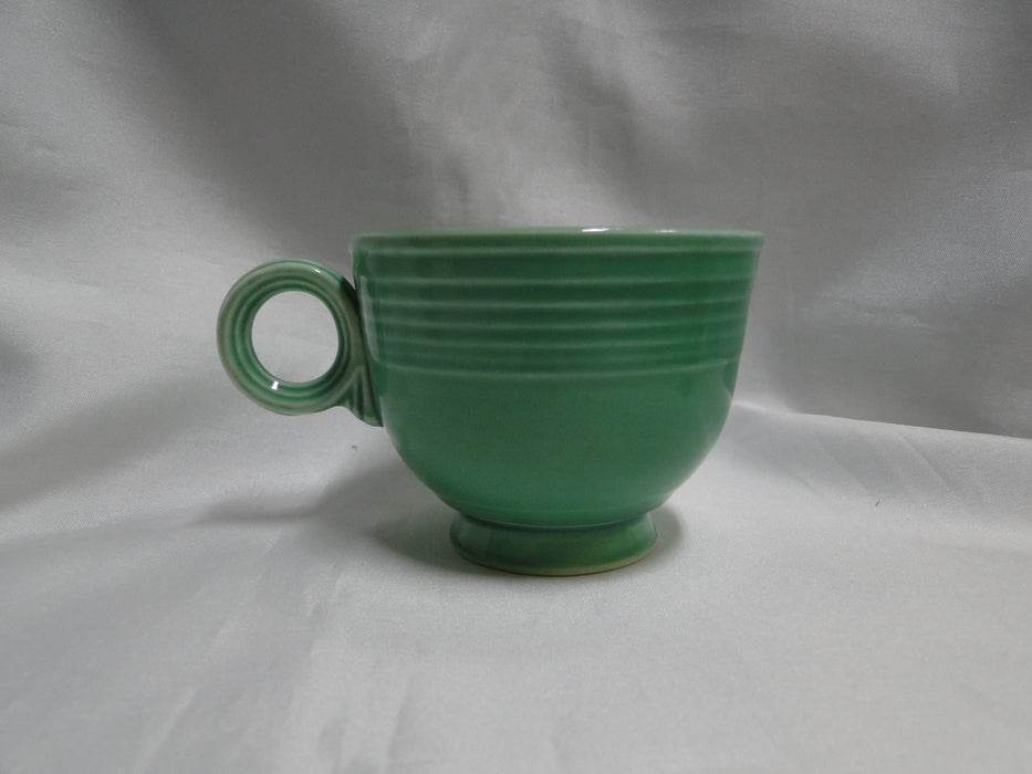 Homer Laughlin Fiesta (Old): Lt Green Cup & Saucer Set, 2 3/4" Tall