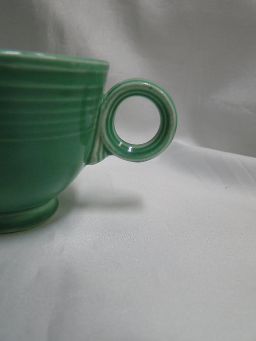 Homer Laughlin Fiesta (Old): Lt Green Cup & Saucer Set, 2 3/4" Tall