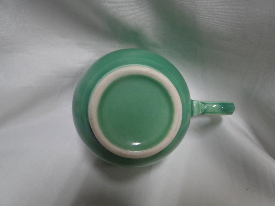 Homer Laughlin Fiesta (Old): Lt Green Cup & Saucer Set, 2 3/4" Tall