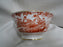 Royal Crown Derby Red Aves, Birds: Open Sugar / Rice Bowl, 5" x 2 5/8" Tall