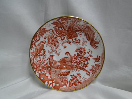 Royal Crown Derby Red Aves, Birds: 6 3/8" Cream Soup Saucer (s) Only