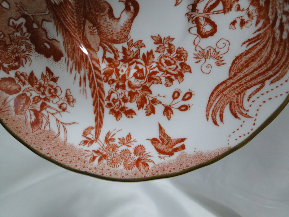 Royal Crown Derby Red Aves, Birds: 6 3/8" Cream Soup Saucer (s) Only