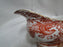 Royal Crown Derby Red Aves, Birds: Oval Gravy Boat Only, Flaw on Handle