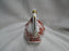 Royal Crown Derby Red Aves, Birds: Oval Gravy Boat Only, Flaw on Handle