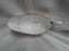 Royal Crown Derby Red Aves, Birds: Oval Gravy Boat Only, Flaw on Handle