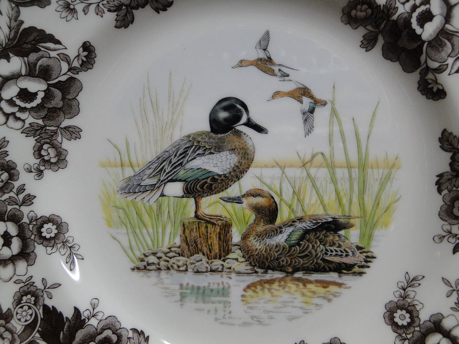 Spode Woodland Winged Teal Duck, England: NEW Dinner Plate (s), 10 1/2"