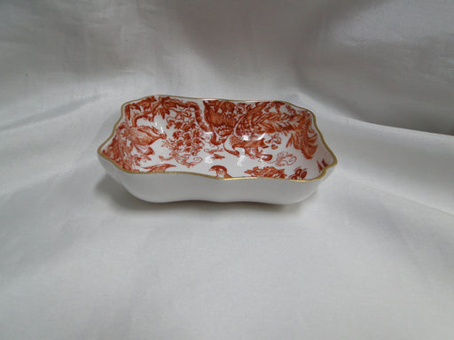 Royal Crown Derby Red Aves, Birds: Trinket Dish / Ashtray / 1800 Tray, 3 5/8"