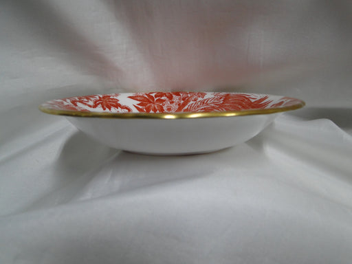 Royal Crown Derby Red Aves, Birds: Coupe Cereal Bowl (s), 6 1/2" x 1 1/8"